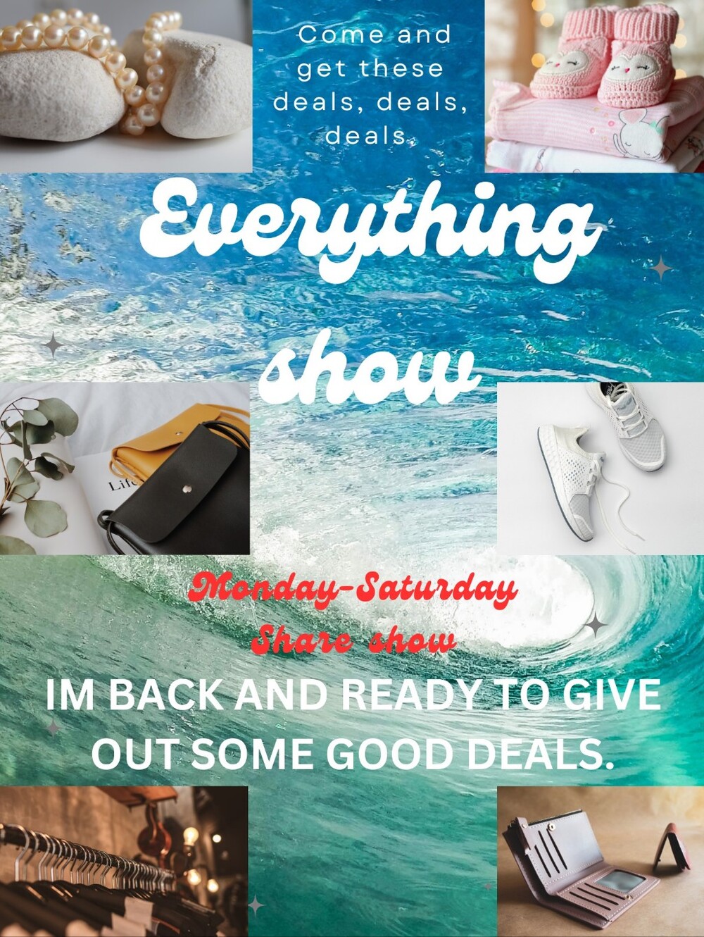 Selling everything, come and get your deals